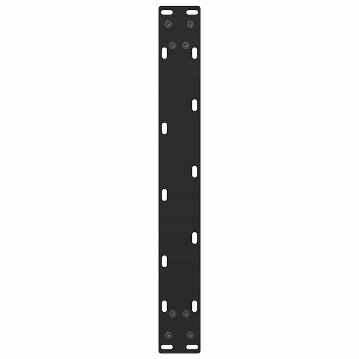 Picioare pentru măsuță de cafea, negru, 2 buc., 50x(42-43) cm, oțel - WALTI WALTI