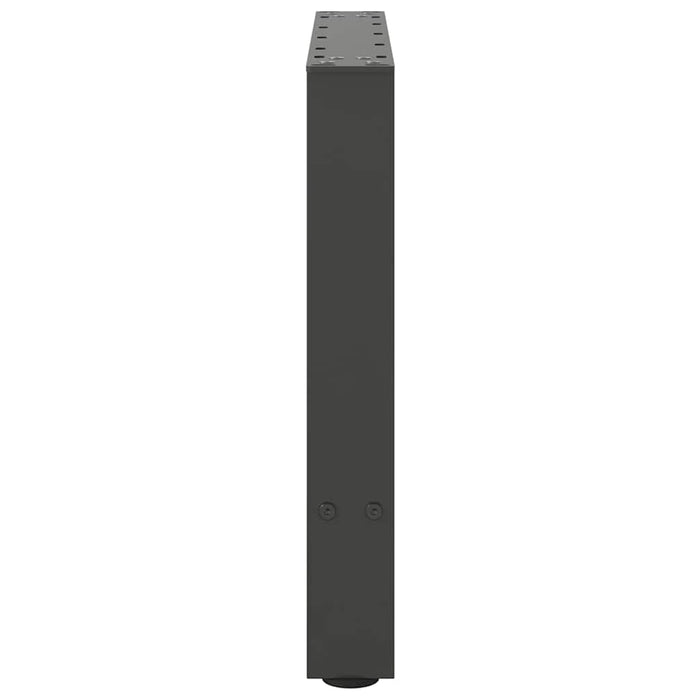 Picioare pentru măsuță de cafea antracit, 2 buc., 60x(42-43) cm, oțel WALTI