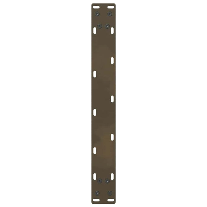 Picioare pentru masă de cafea, oțel natural, 2 buc., 60 x (42-43) cm, oțel WALTI