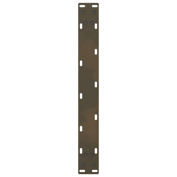 Picioare pentru masă de cafea, oțel natural, 2 buc., 70x(42-43) cm, oțel WALTI