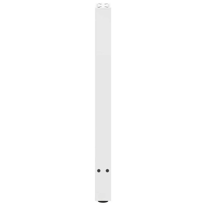 Picioare masă consolă, albe, 2 buc., 28x(72-73) cm, oțel - WALTI WALTI