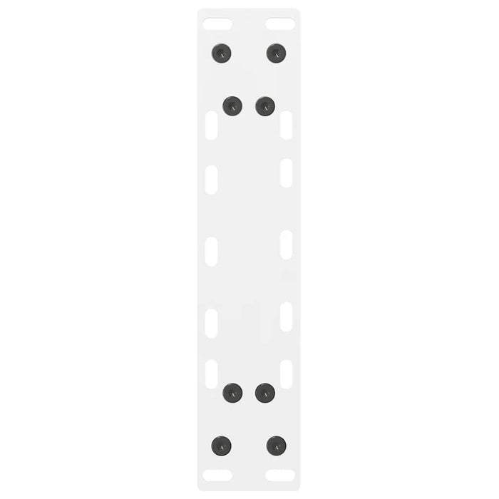Picioare masă consolă, albe, 2 buc., 28x(72-73) cm, oțel - WALTI WALTI