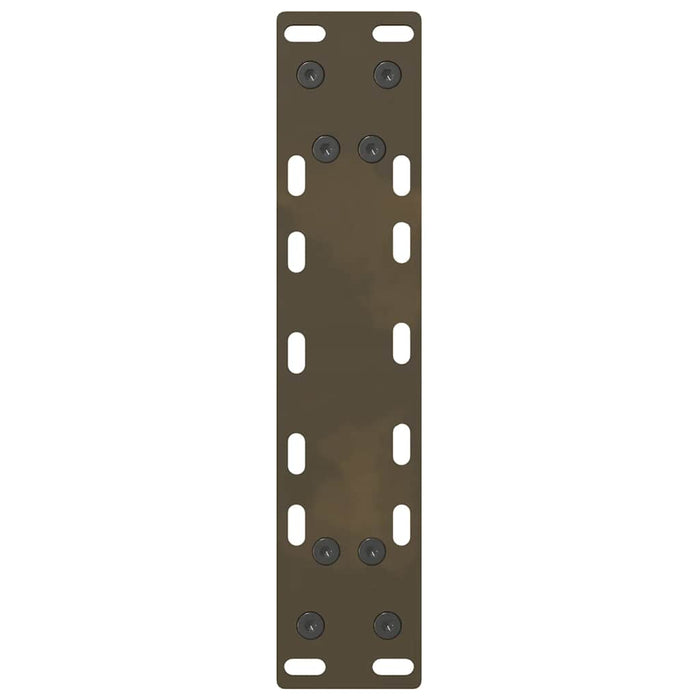 Picioare masă consolă oțel natural 2 buc 38x(72-73) cm oțel - WALTI WALTI