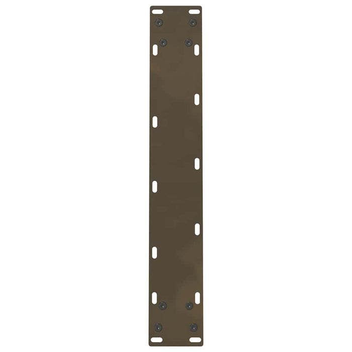 Picioare de masă din oțel natural, 2 buc., 50x(72-73) cm, oțel WALTI