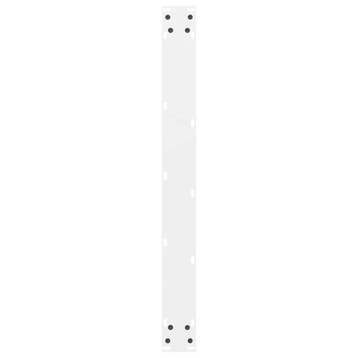 Picioare masă de sufragerie albe, 2 buc., 70x(72-73) cm, oțel - WALTI WALTI