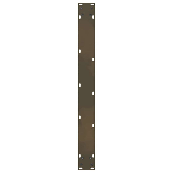 Picioare de masă din oțel natural, 2 buc., 80x(72-73) cm WALTI