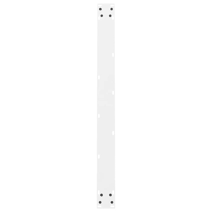 Picioare masă de sufragerie albe, 2 buc., 100x(72-73) cm, oțel - WALTI WALTI