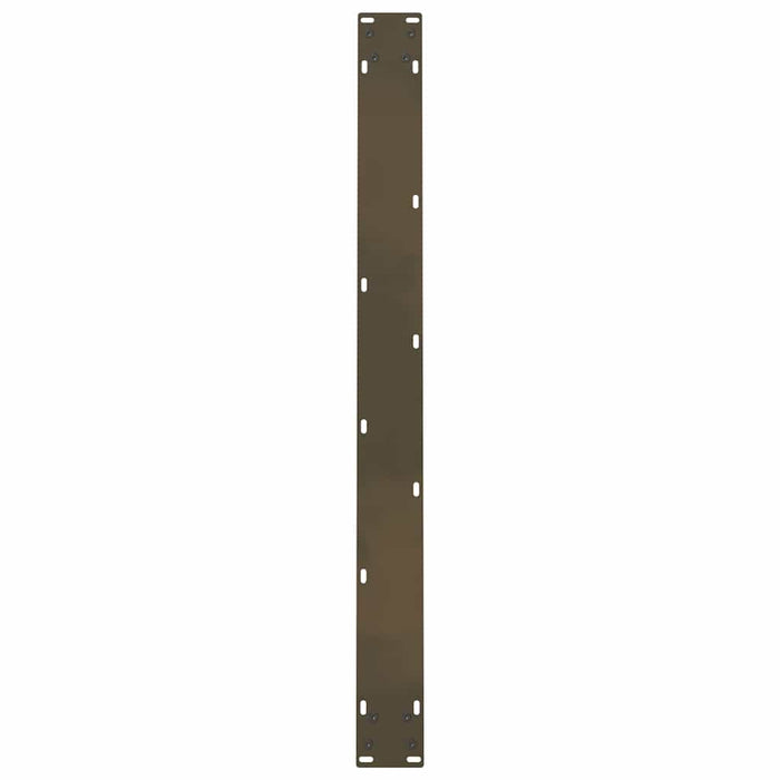 Picioare de masă din oțel natural, 2 buc., 100x(72-73) cm, oțel WALTI