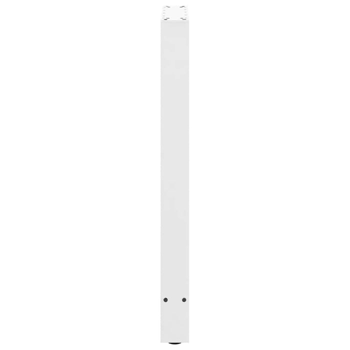 Picioare de masă de bar, albe, 2 buc., 40x(90-91) cm, oțel WALTI