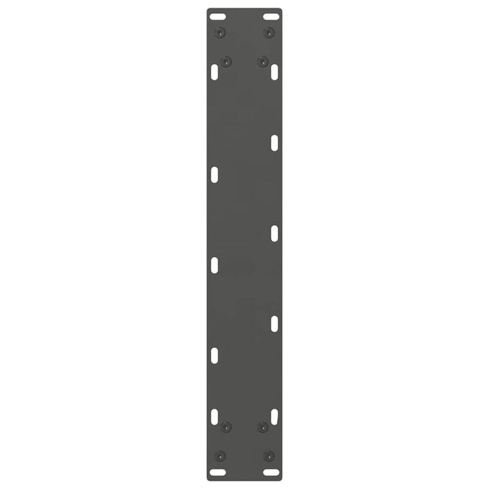 Picioare de masă de bar antracit, 2 buc., 40x(90-91) cm, oțel WALTI