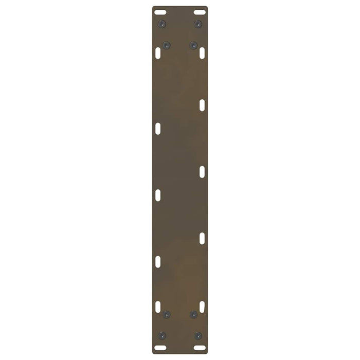 Picioare de masă de bar, oțel natural, 2 buc., 50x(90-91) cm, oțel WALTI