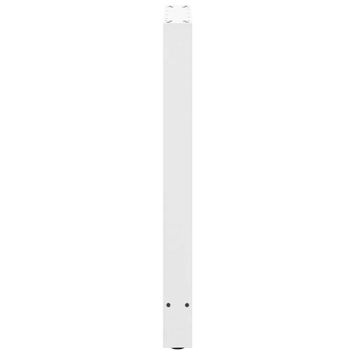 Picioare de masă de bar, albe, 2 buc., 60x(90-91) cm, oțel WALTI