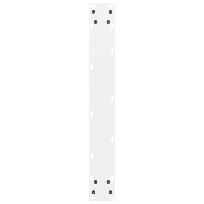 Picioare de masă de bar, albe, 2 buc., 60x(90-91) cm, oțel WALTI
