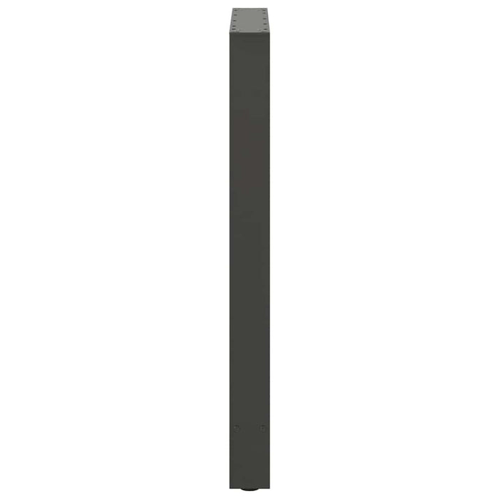 Picioare de masă de bar antracit, 2 buc., 60x(90-91) cm, oțel WALTI