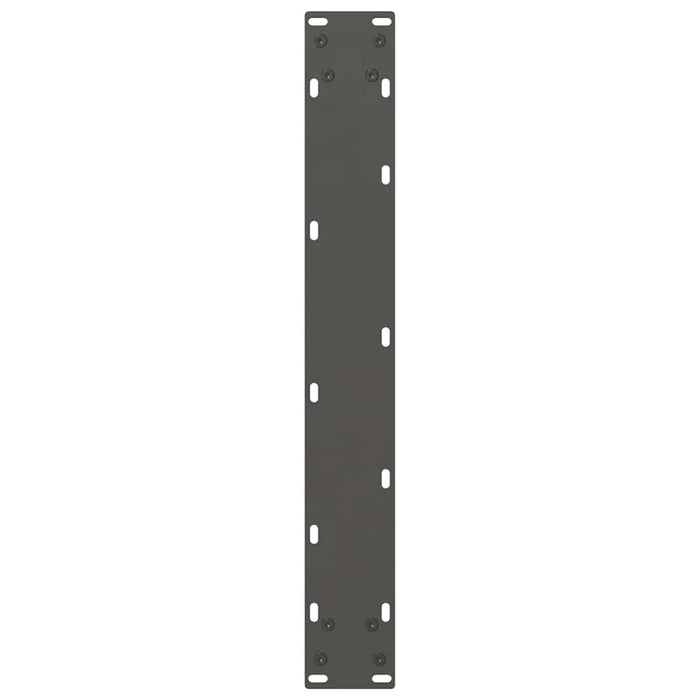 Picioare de masă de bar antracit, 2 buc., 60x(90-91) cm, oțel WALTI