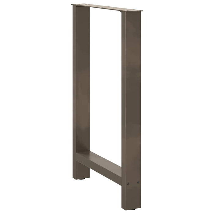 Picioare de masă de bar, oțel natural, 2 buc., 60x(90-91) cm, oțel - WALTI WALTI