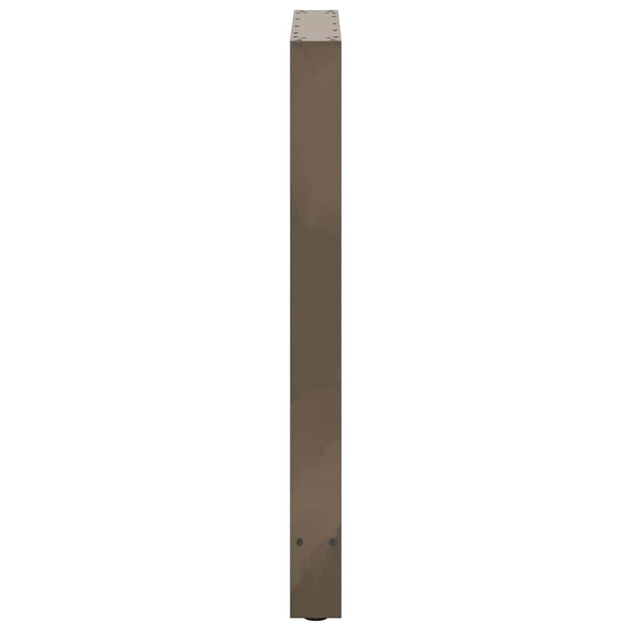 Picioare de masă de bar, oțel natural, 2 buc., 60x(90-91) cm, oțel - WALTI WALTI