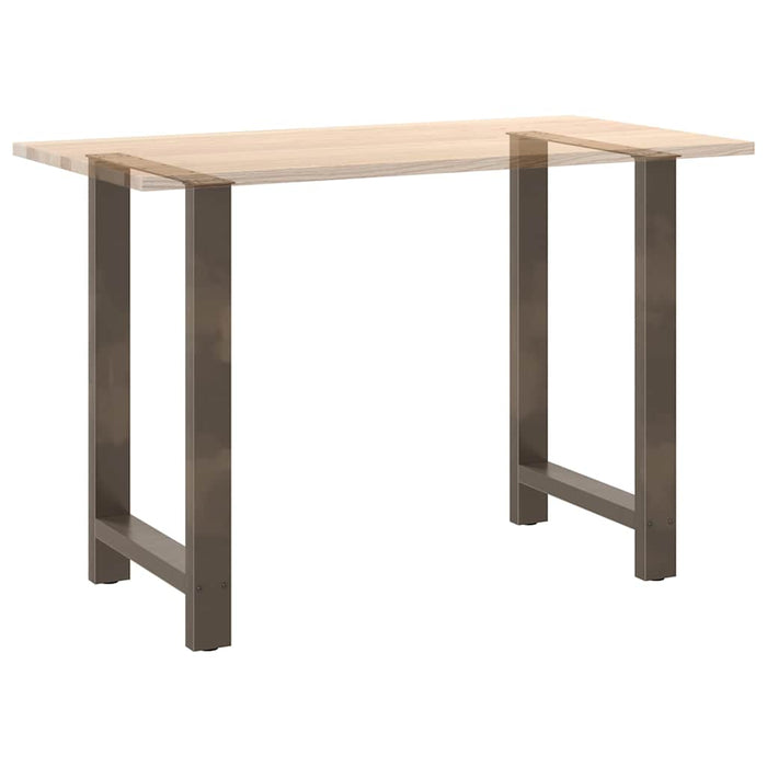 Picioare de masă de bar, oțel natural, 2 buc., 60x(90-91) cm, oțel - WALTI WALTI