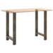 Picioare de masă de bar, oțel natural, 2 buc., 60x(90-91) cm, oțel - WALTI WALTI