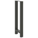 Picioare de masă de bar antracit, 2 buc., 40x(100-101) cm, oțel - WALTI WALTI
