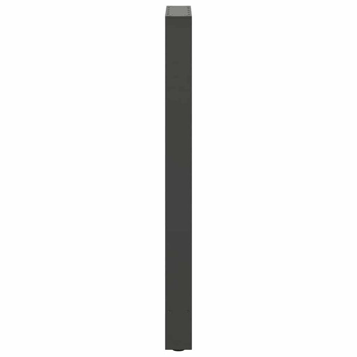 Picioare de masă de bar antracit, 2 buc., 40x(100-101) cm, oțel - WALTI WALTI