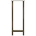 Picioare de masă de bar, oțel natural, 2 buc., 50x(100-101) cm - WALTI WALTI