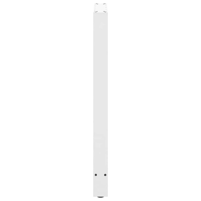 Picioare de masă de bar, albe, 2 buc., 60x(100-101) cm, oțel - WALTI WALTI