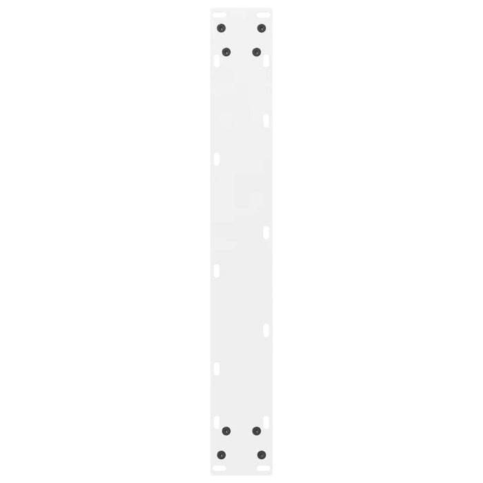 Picioare de masă de bar, albe, 2 buc., 60x(100-101) cm, oțel - WALTI WALTI