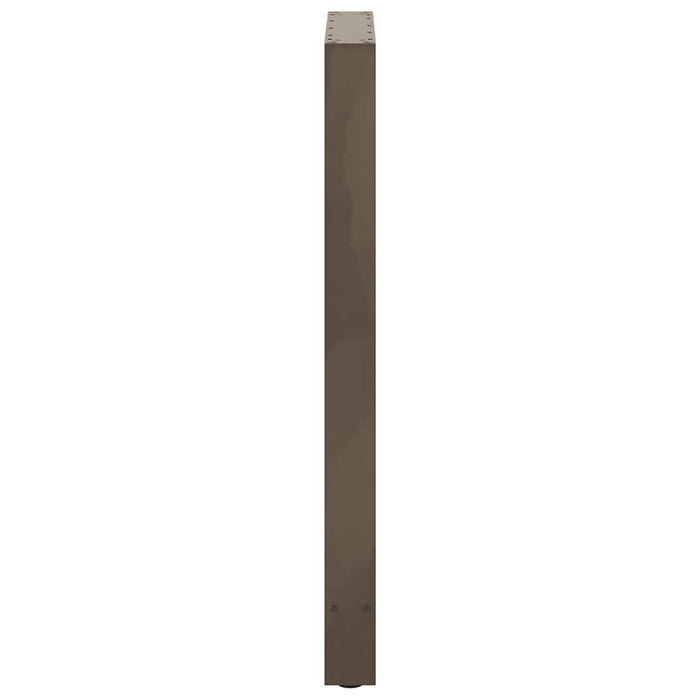 Picioare de masă de bar, oțel natural, 2 buc., 60 x (100-101) cm, oțel - WALTI WALTI