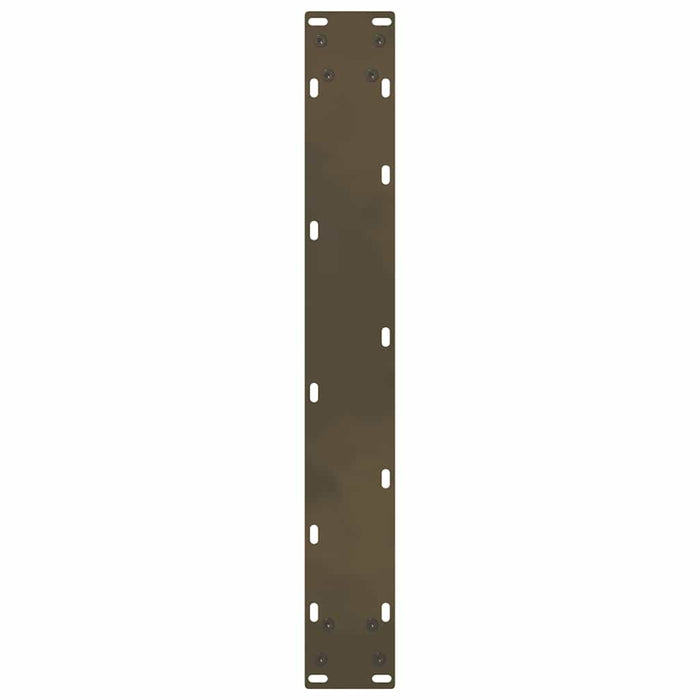 Picioare de masă de bar, oțel natural, 2 buc., 60 x (100-101) cm, oțel - WALTI WALTI