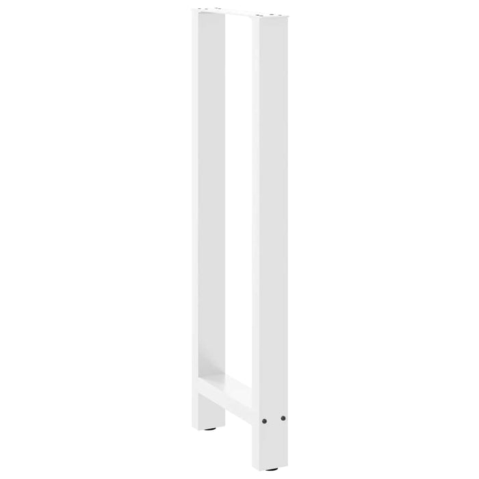Picioare de masă de bar, albe, 2 buc., 40x(110-111) cm, oțel - WALTI WALTI