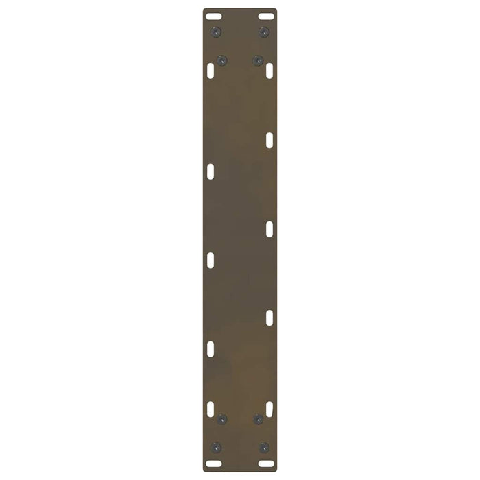 Picioare de masă de bar, oțel natural, 2 buc., 40x(110-111) cm, oțel - WALTI WALTI