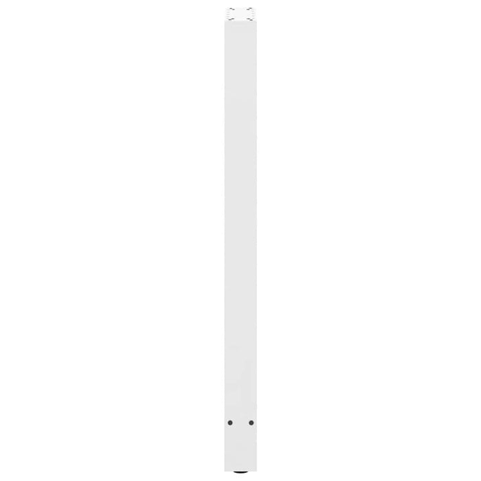 Picioare de masă de bar, albe, 2 buc., 50x(110-111) cm, oțel - WALTI WALTI