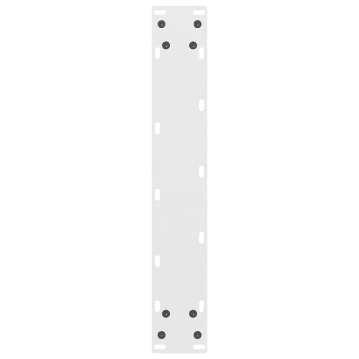 Picioare de masă de bar, albe, 2 buc., 50x(110-111) cm, oțel - WALTI WALTI