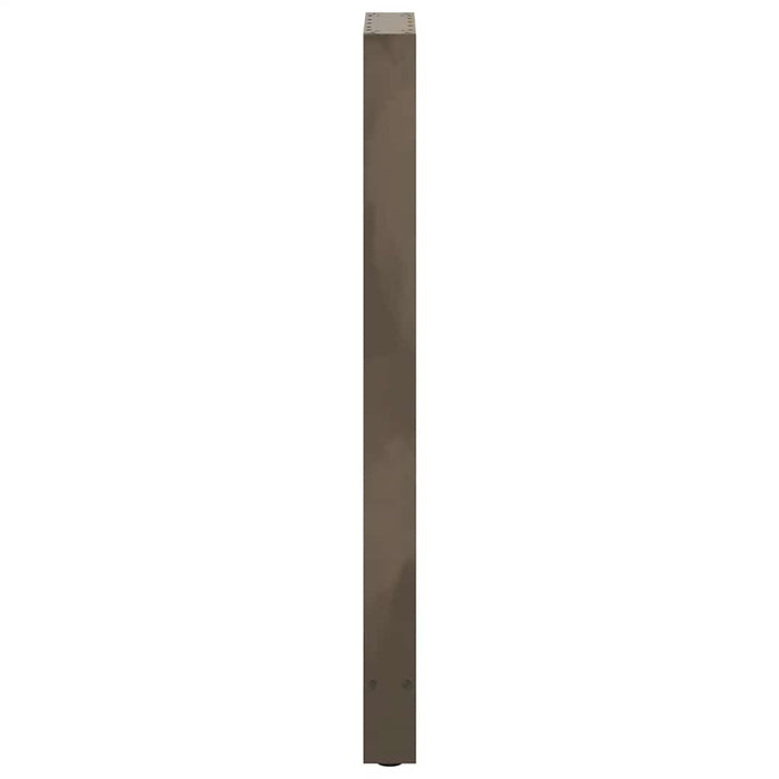Picioare de masă de bar, oțel natural, 2 buc., 50x(110-111) cm, oțel - WALTI WALTI