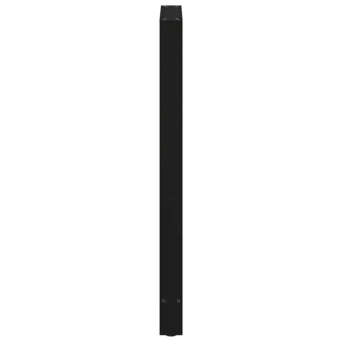 Picioare masă de bar, negre, 2 buc., 60 x (110-111) cm, oțel WALTI