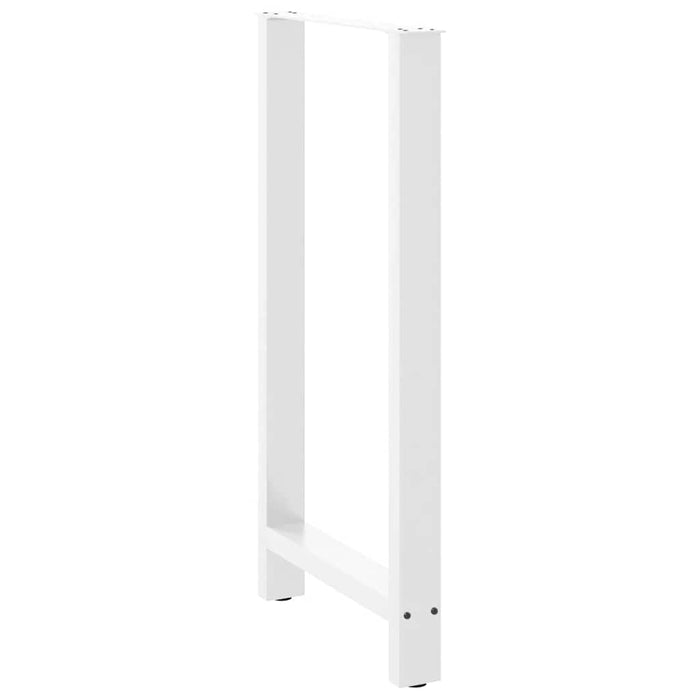 Picioare de masă de bar, albe, 2 buc., 60x(110-111) cm, oțel - WALTI WALTI
