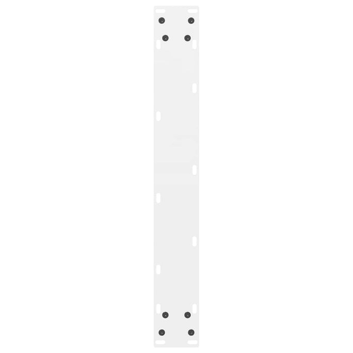 Picioare de masă de bar, albe, 2 buc., 60x(110-111) cm, oțel - WALTI WALTI