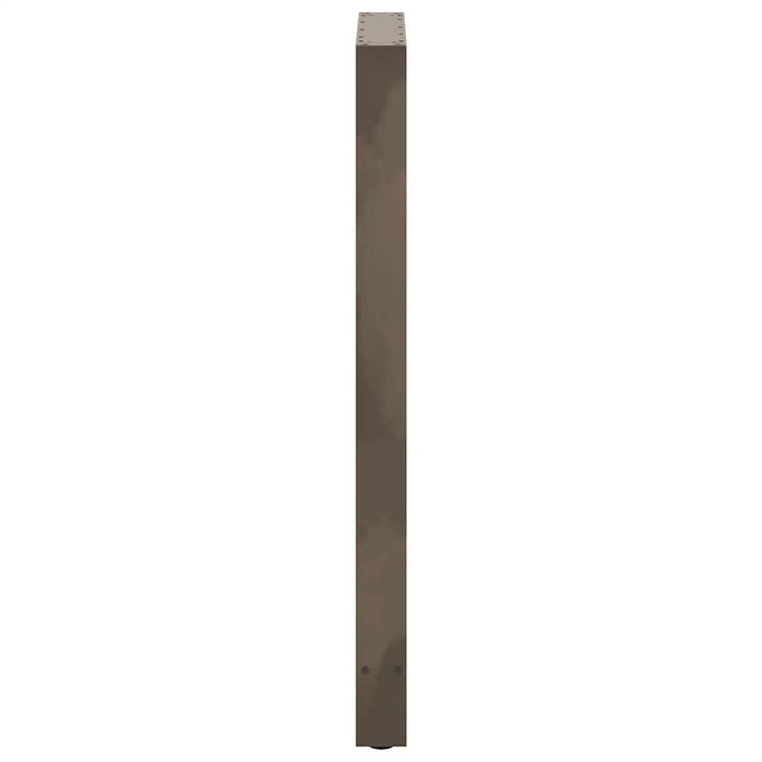 Picioare de masă de bar, oțel natural, 2 buc., 60 x (110-111) cm, oțel - WALTI WALTI