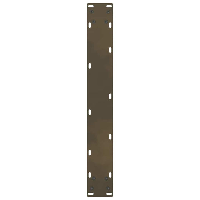 Picioare de masă de bar, oțel natural, 2 buc., 60 x (110-111) cm, oțel - WALTI WALTI