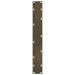 Picioare de masă de bar, oțel natural, 2 buc., 60 x (110-111) cm, oțel - WALTI WALTI
