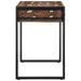 Birou multicolor 100x50x75 cm lemn masiv recuperat - WALTI WALTI