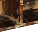 Dulap TV multicolor 80x30x25 cm lemn masiv recuperat - WALTI WALTI