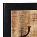 Cuier pentru haine, 40x2x80 cm, lemn masiv de mango brut - WALTI WALTI