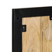 Cuier pentru haine, 40x2x80 cm, lemn masiv de mango brut - WALTI WALTI