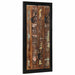 Raft pentru haine multicolor 40x2x80 cm Lemn masiv recuperat - WALTI WALTI