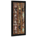 Raft pentru haine multicolor 40x2x80 cm Lemn masiv recuperat - WALTI WALTI
