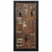 Raft pentru haine multicolor 40x2x80 cm Lemn masiv recuperat - WALTI WALTI