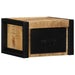 Noptiere 2 buc 40x35x25 cm lemn masiv de mango - WALTI WALTI