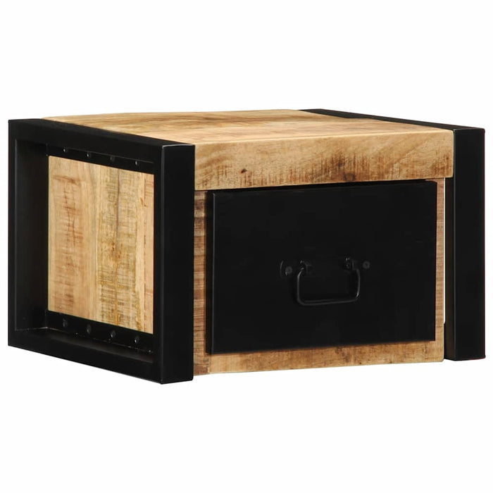 Noptiere 2 buc 40x35x25 cm lemn masiv de mango - WALTI WALTI